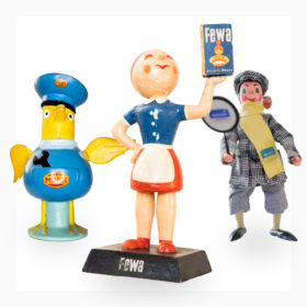 DDR Werbefiguren Welt - Tauschen Titelbild